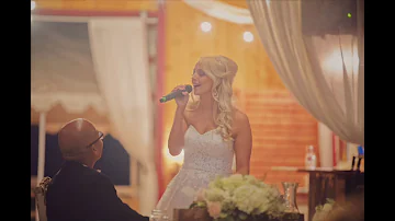 My Beautiful American Bride Kaci Singing in Tagalog "Araw Gabi"