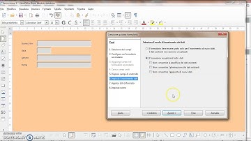 I formulari di Base Libre Office