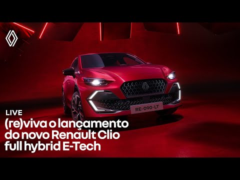 (re)viva a revelação do novo Renault Clio totalmente híbrido E-Tech auto-recarregável