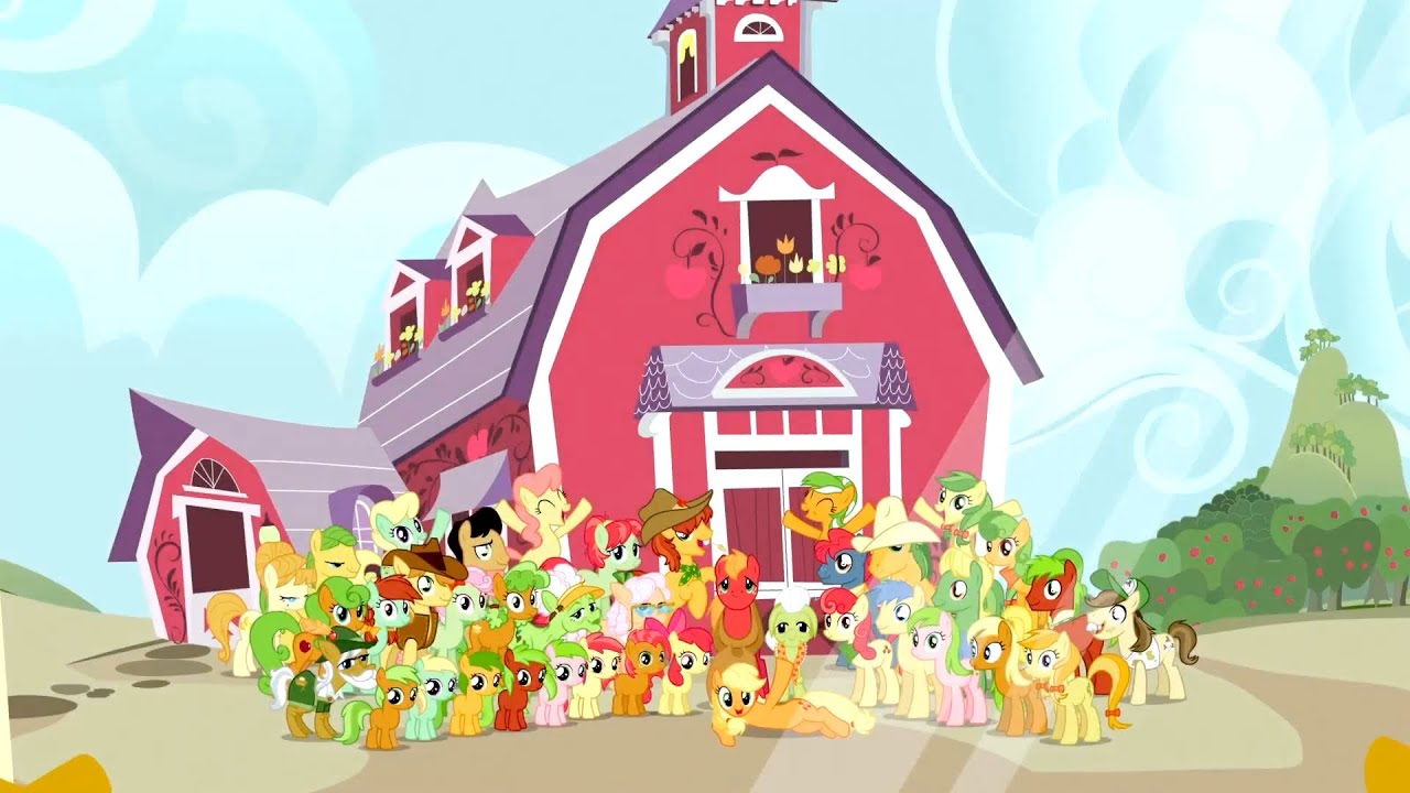 Raise This Barn Song My Little Pony Friendship Is Magic Season 3 Youtube