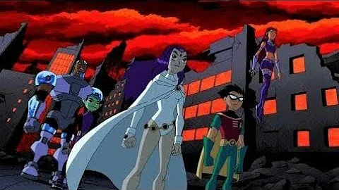 Teen Titans / Raven vs Trigon / Cartoon Network