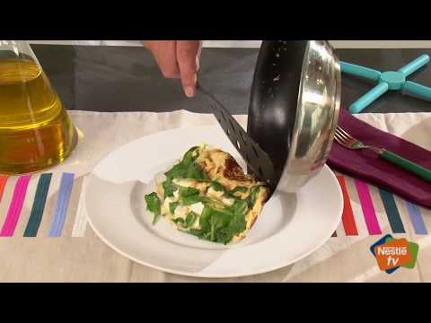 🍽 Tortilla de espinacas y queso fresco - Recetas rápidas Nestlé hqdefault