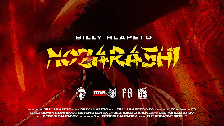 BILLY HLAPETO - NOZARASHI (prod. F8)