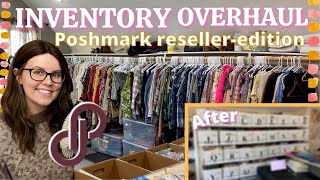 Organizing My Reseller Inventory VLOG! Inventory System Changes I'm Making as a Poshmark Reseller!
