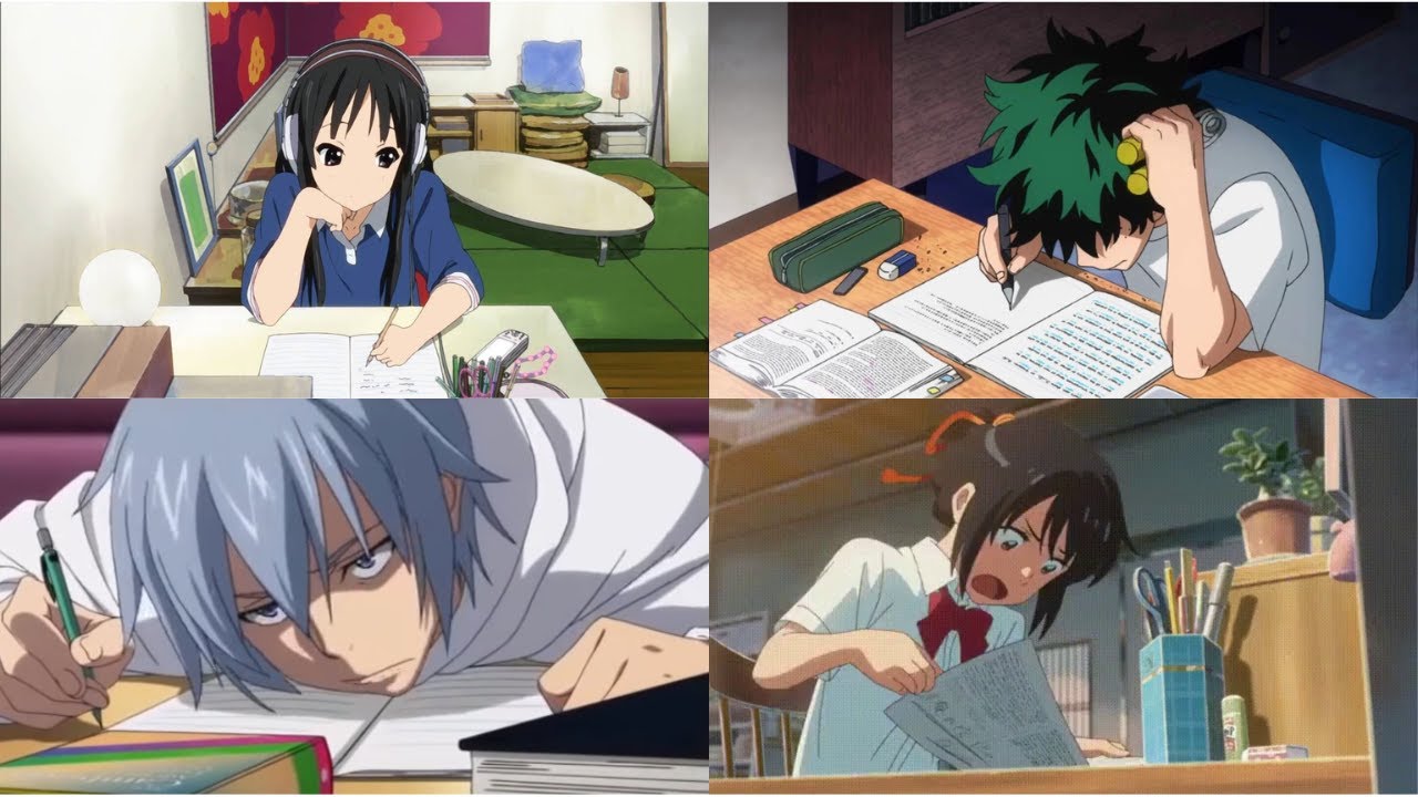 Anime Studying Wallpapers  Wallpaper Cave