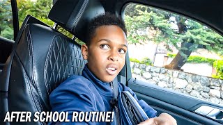 DADS BUSY AFTER SCHOOL ROUTINE!