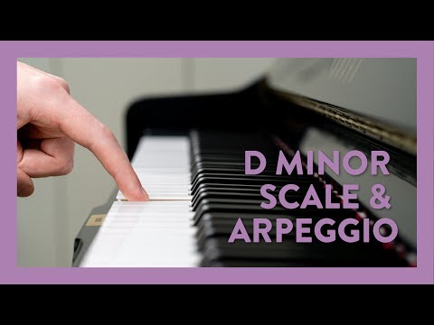 D Minor Scales, Arpeggios, and Chords - Piano Lesson 198 - Hoffman Academy
