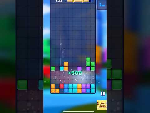 Tetris Game | Level-2 | Brickgame | Tetris puzzle #gamer #tetris #tetrisgame #game@Kids_GamesChannel