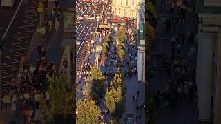 Санкт Петербург Невский проспект с высоты #отпуск #санктпетербург #невскийпроспект