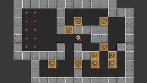 solve of the level 2 sokoban