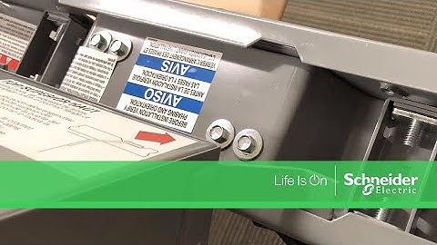 Installing Fusible Plug-in Unit on I-Line™ Busway | Schneider Electric Support