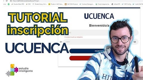 Tutorial Inscripción Universidad de Cuenca 2023