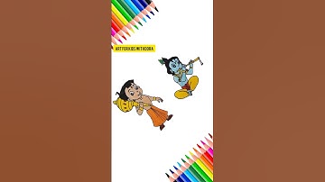 Chota Bheem Tamil/Chota Bheem aur Krishna/chhota Bheem colour drawing/#bheem #superbheem#chotabheem