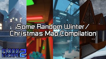 FE2CM Winter / Christmas Maps Compilation! | Flood Escape 2