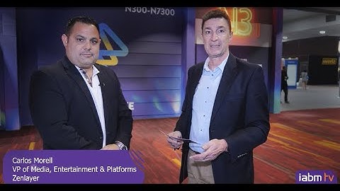 IABM TV Interview with Zenlayer at NAB 2022