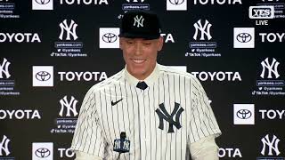 Aaron Judge's decision to resign with Yankees