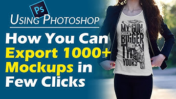 Print on Demand Photoshop Mockup Generator (Faster Than Placeit)