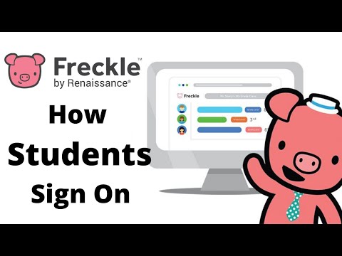 Freckle - How Students Sign On