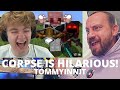 CORPSE IS FUNNY TommyInnit Corpse Joined My Minecraft Server Now He Hates Me REACTION CORPSE IS FUNNY TommyInnit Corpse Joined My Minecraft Server Now He Hates Me REACTION