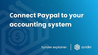 Сonnect Paypal to your accounting for quick reconciliation and automatic data sync