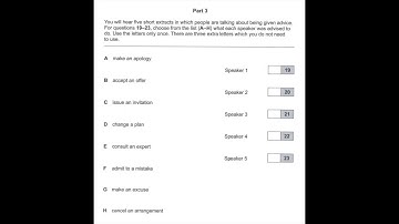 Listening B2, FCE Practice Plus 2 (2015), Test 6, Part 3