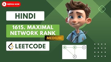 leetcode 1615 maximal network rank | maximal network rank leetcode | graph