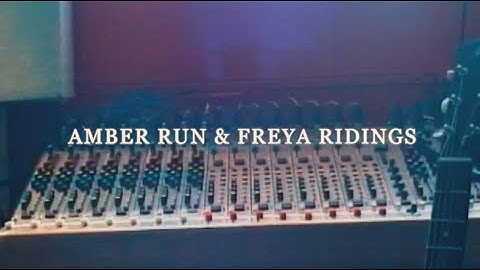 I Found - Amber Run & Freya Ridings (Official Visualiser)