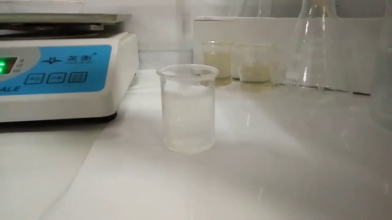 Water Soluble Test of Oyster Meat Extract