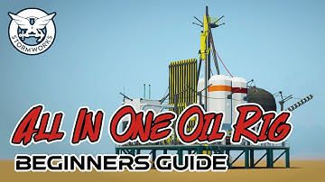 Beginners Oil Rig & Refinery Stormworks AIO-All In One