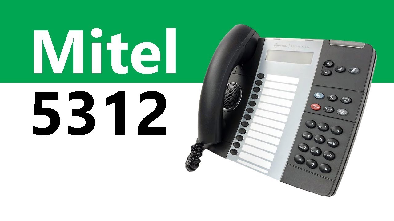 The Mitel 5312 IP Phone - Product Overview - YouTube