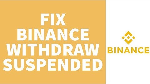 How To Fix Binance Withdraw Suspended (2022) | Binance Tutorial (Step By Step)