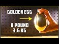 Casting a Mirror Polished Golden Egg (Brass)