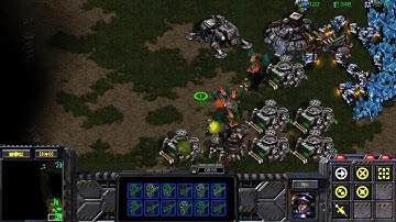 Starcraft Remaster Map Fighting Spirit 1.3 Terran vs Zerg (17.08.09)