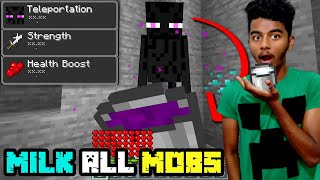 Minecraft, But You Can Milk Any Mob in Tamil | Minecraft Mods || Tamil