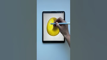 Golden egg drawing #digitalart #art #tutorial #procreate #artist #drawing #ipad #shorts