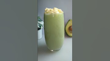Avocado Milkshake | Avocado Smoothie | Avocado Shake with Vanilla Ice Cream🥑🥤#healthybreakfast #usa