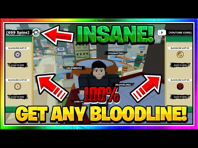 How To Get Good Bloodlines In Shindo Life - GINX TV