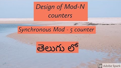 design of mod - N countets/synchronous mod-5 counters/counters #designofmodncounters
