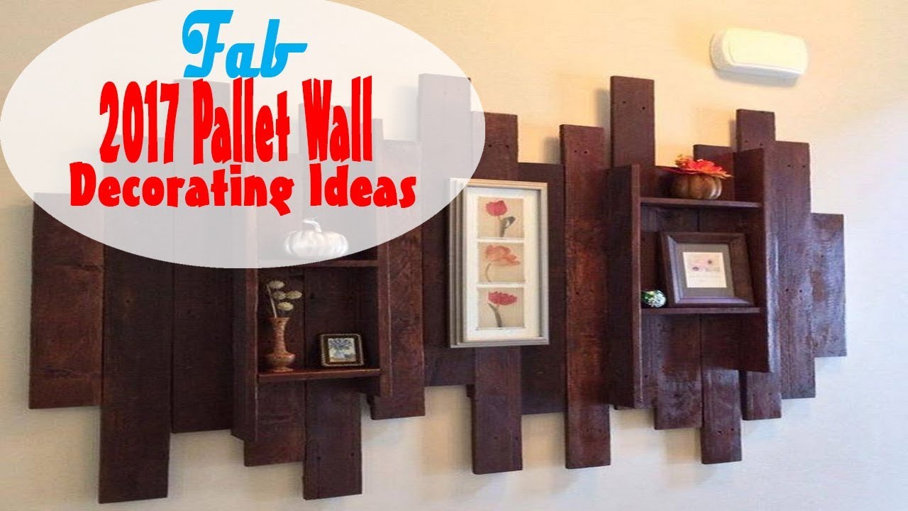 2019 Pallet Wall  Decorating  Ideas  YouTube 