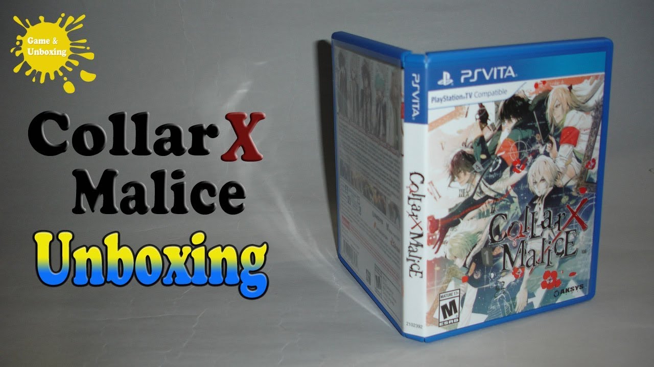 Collar x Malice PS Vita Unboxing & Overview