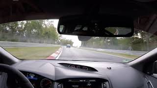 Ford Focus ST almost crash Nürburgring Nordschleife