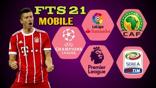 FTS MOD PES 21 MOBILE 300MB FOR ANDROID GRAPHICS 4K ULTRA HD NEW KITS 2021