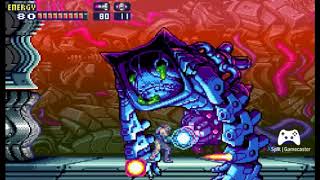 Metroid Fusion all bosses with ice beam