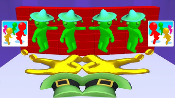 Color Run Stickman 3D Gameplay (iOS & Android) Walkthrough Part 12