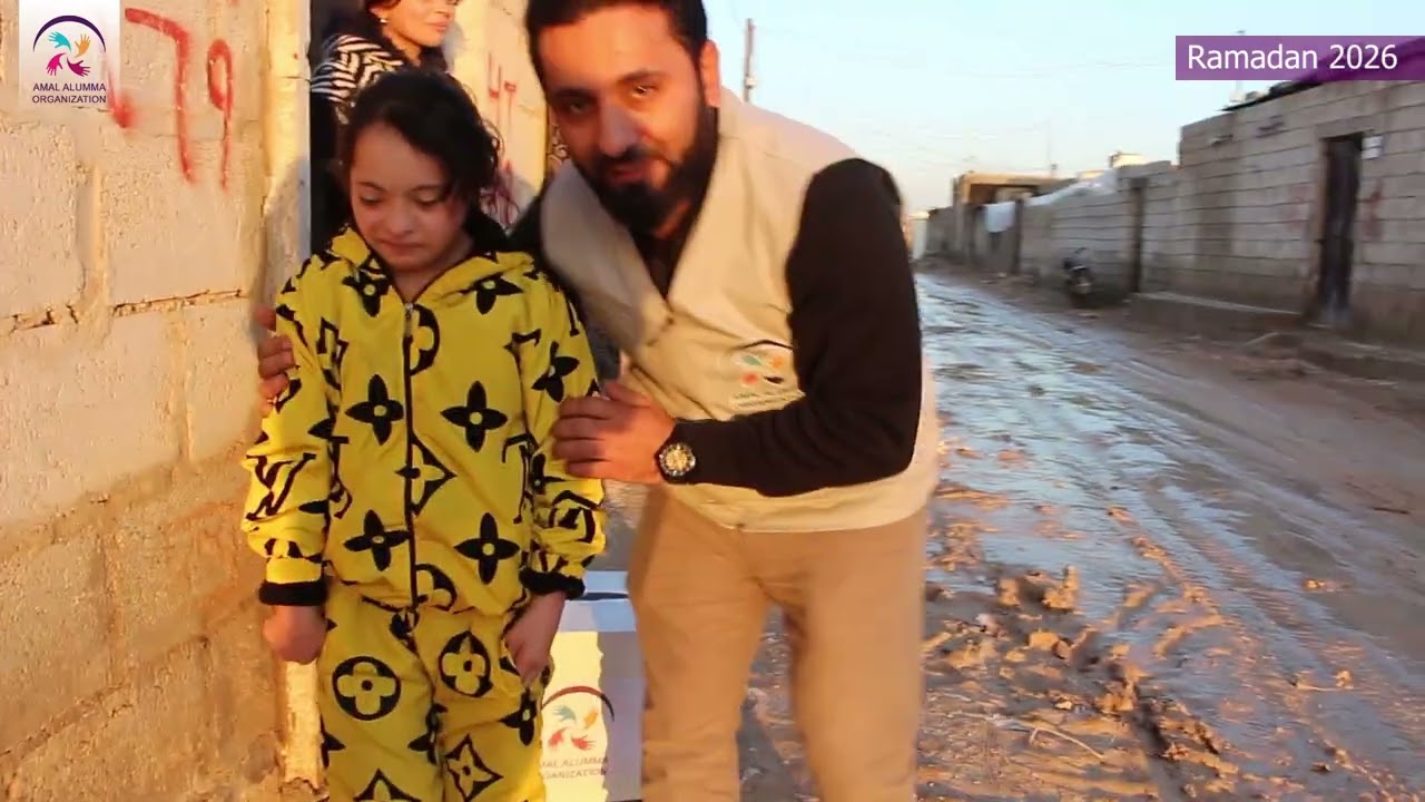 Ramadan Food Baskets for Displaced Families | Talalin Camp, Syria