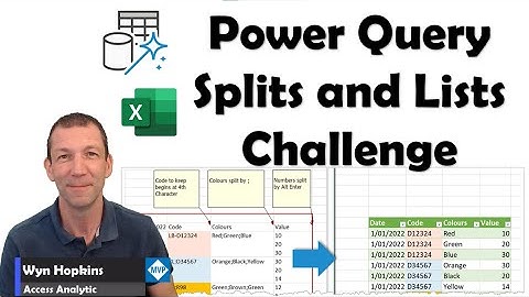 PQ Challenge Splits and Lists