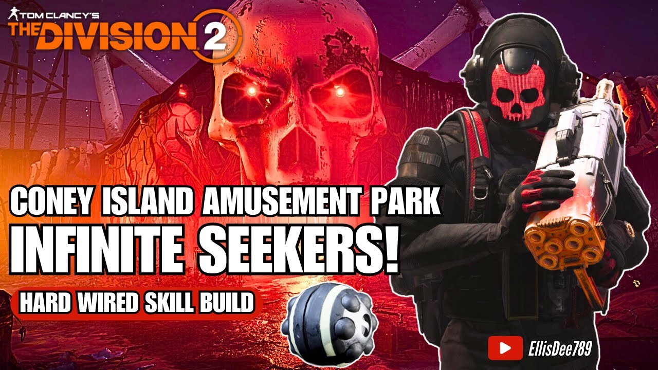 Coney Island Amusement Park | INFINITE Cluster Seeker Mine Skill Build - The Division 2