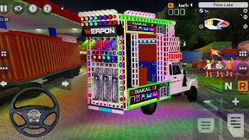 Loading Indian dj Truck ! Loading Dj truck ! Dj pickup game ! Bussid game ! Remix DJ Song 