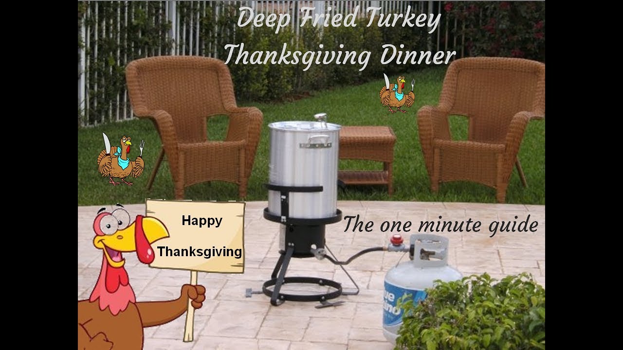 Deep fried turkey a one minute guide YouTube