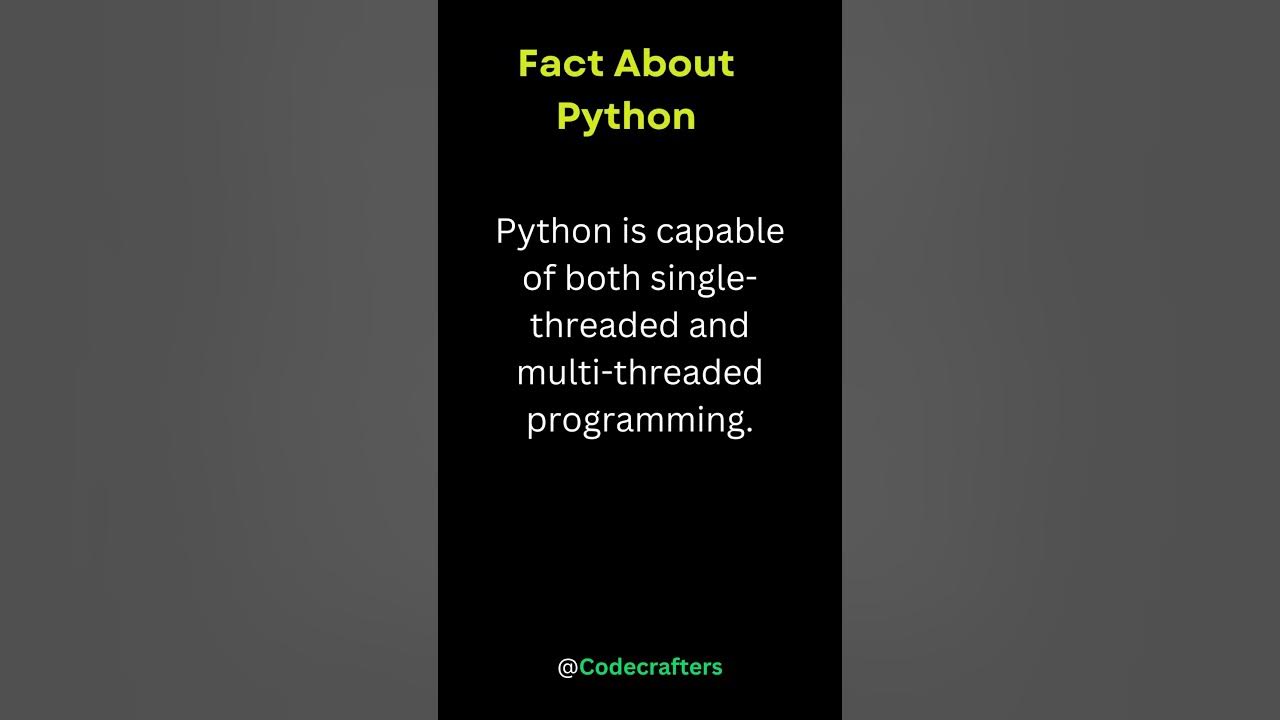 Fascinating Facts About Python No 27 #python, #programming, #coding, # ...